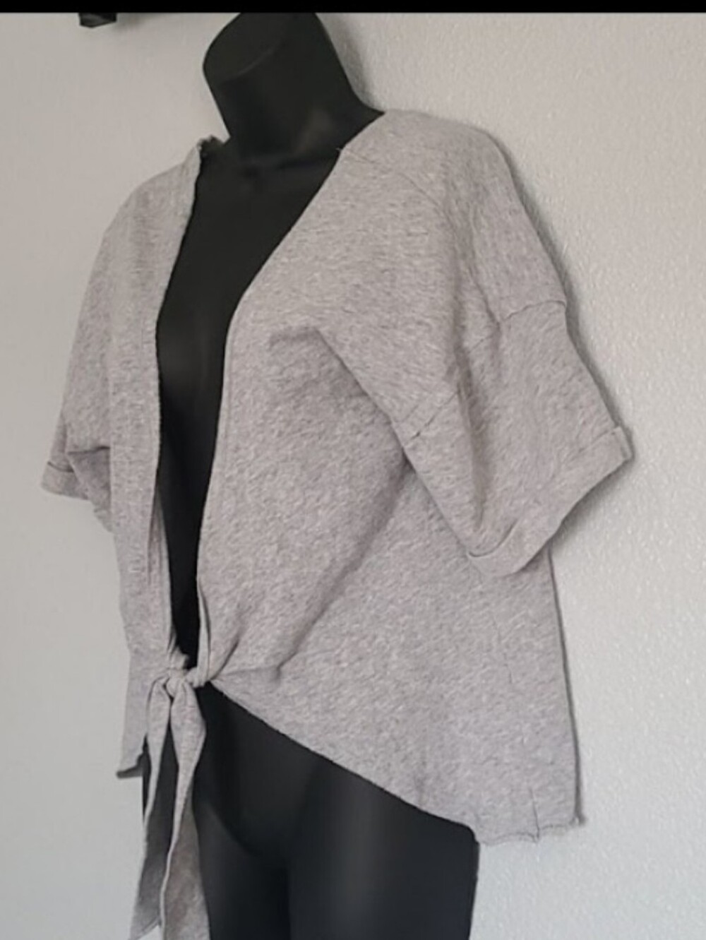 Victoria's Secret Gray Angel Top Large